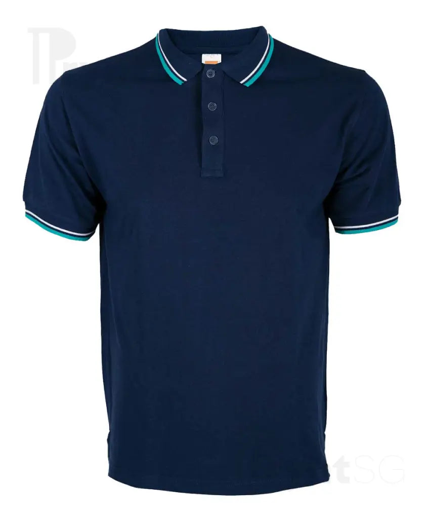 Honeycomb Tipped Collar & Cuff Polo T-Shirt 220-230gsm (HC24)