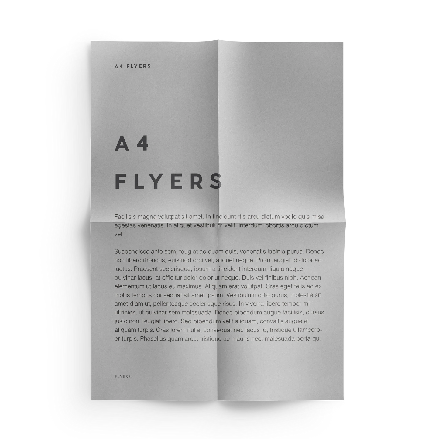 Flyers (1 Sided, Digital print) – Prynt SG