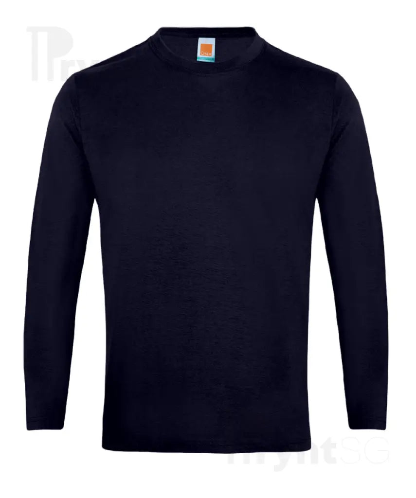 Basic Cotton Long Sleeve T-Shirt 160gsm (CT54)