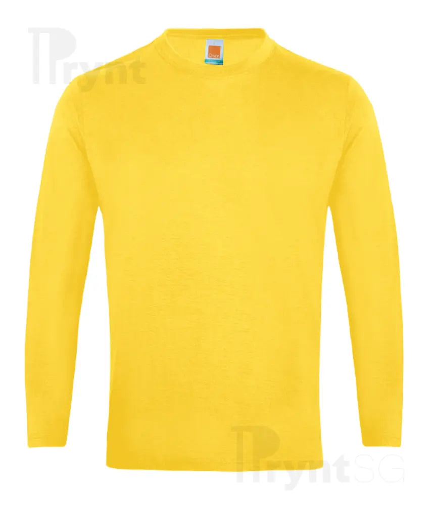 Basic Cotton Long Sleeve T-Shirt 160gsm (CT54)