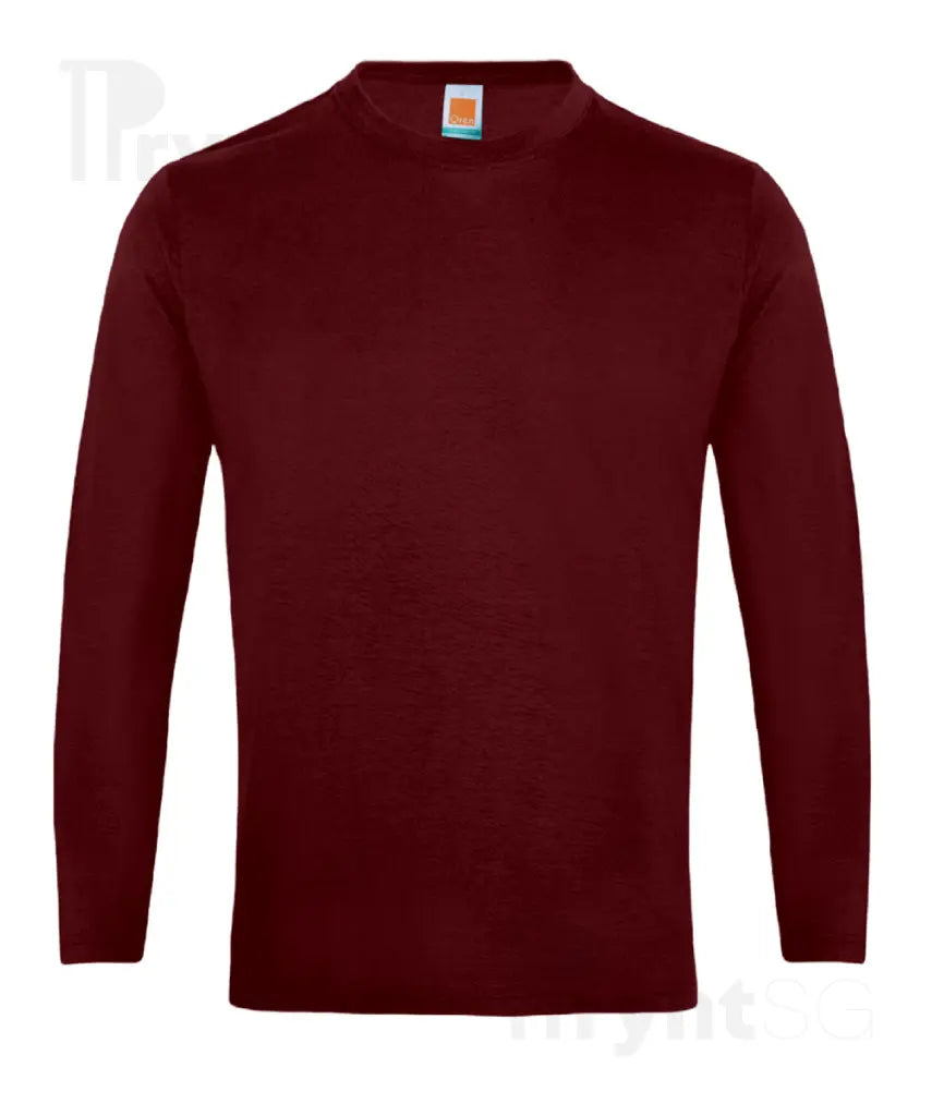 Basic Cotton Long Sleeve T-Shirt 160gsm (CT54)