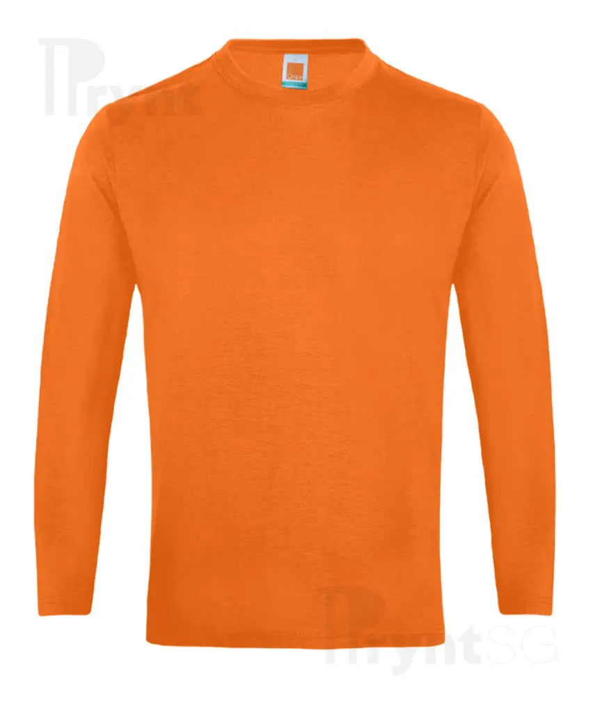 Basic Cotton Long Sleeve T-Shirt 160gsm (CT54)