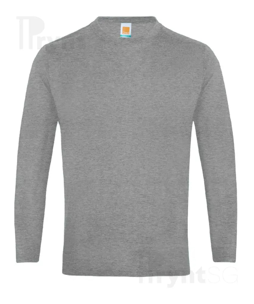 Basic Cotton Long Sleeve T-Shirt 160gsm (CT54)