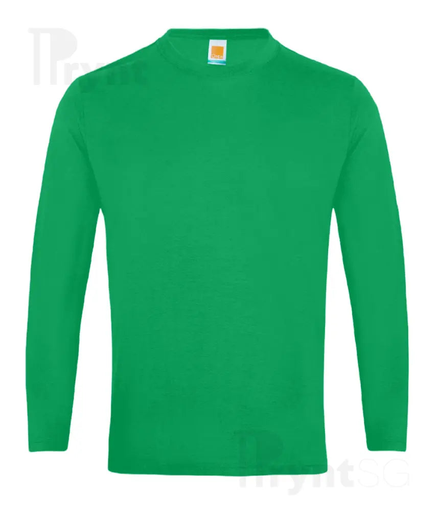 Basic Cotton Long Sleeve T-Shirt 160gsm (CT54)