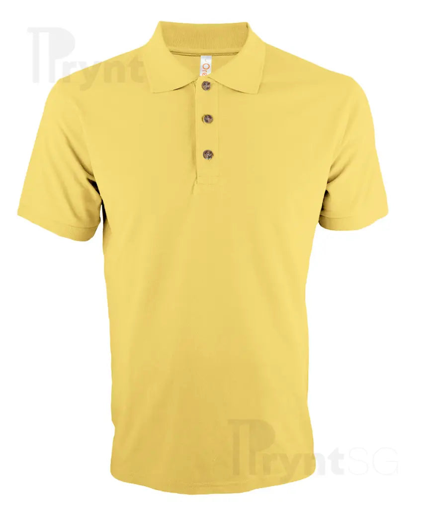 Basic Honeycomb Cotton Polo T-Shirt 220-230gsm (HC01)