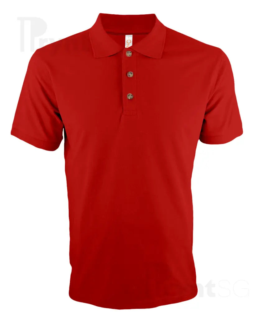 Basic Honeycomb Cotton Polo T-Shirt 220-230gsm (HC01)
