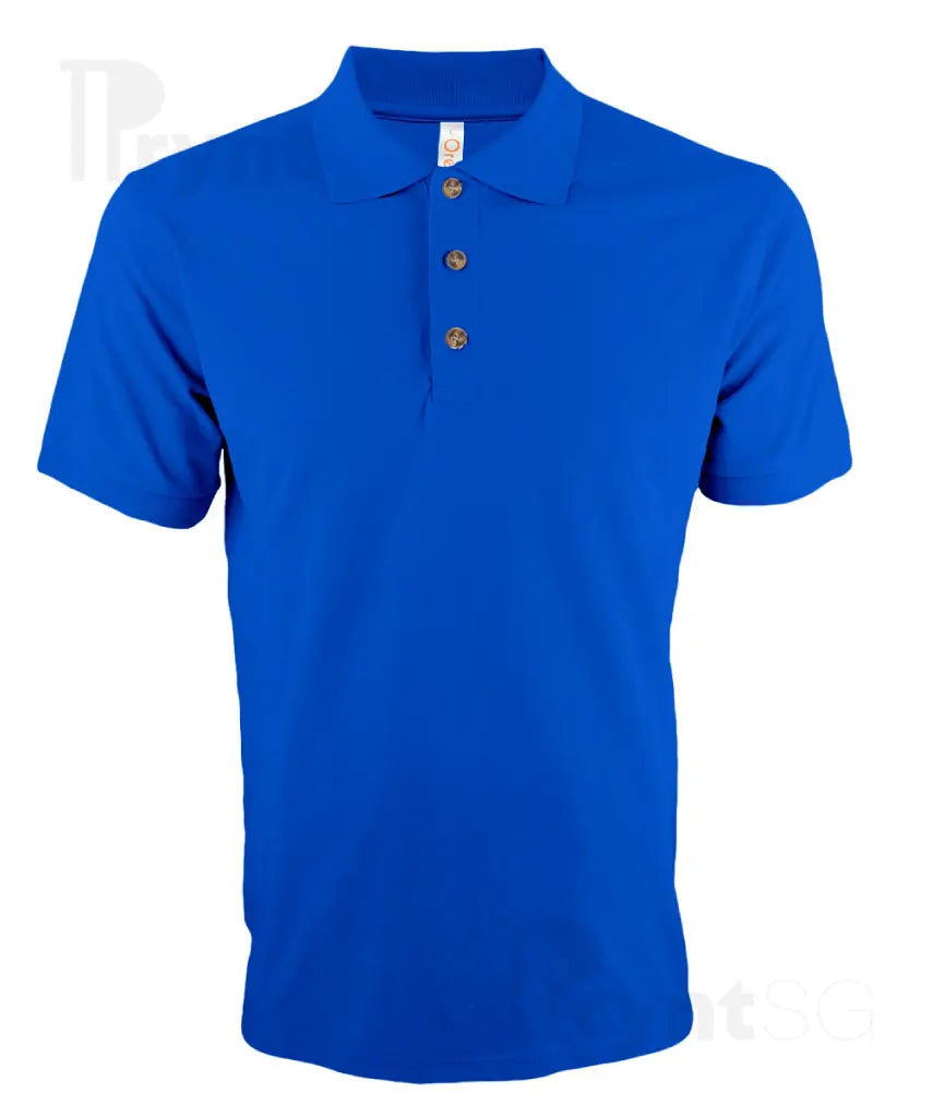 Basic Honeycomb Cotton Polo T-Shirt 220-230gsm (HC01)