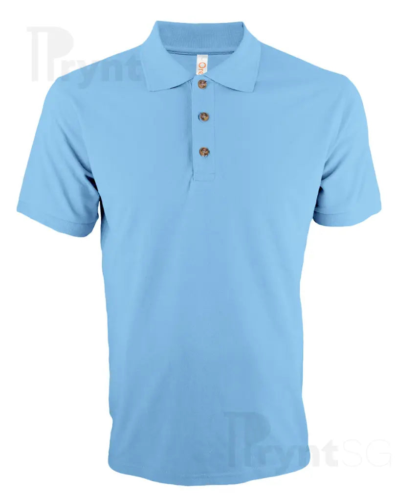 Basic Honeycomb Cotton Polo T-Shirt 220-230gsm (HC01)