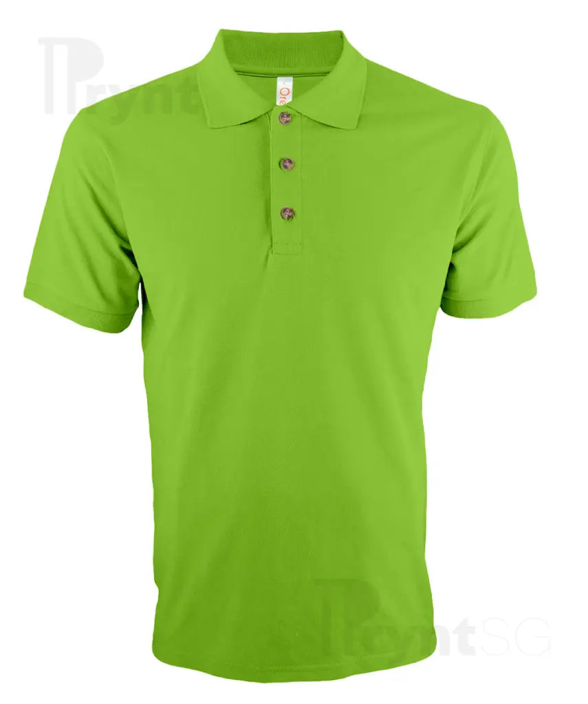 Basic Honeycomb Cotton Polo T-Shirt 220-230gsm (HC01)