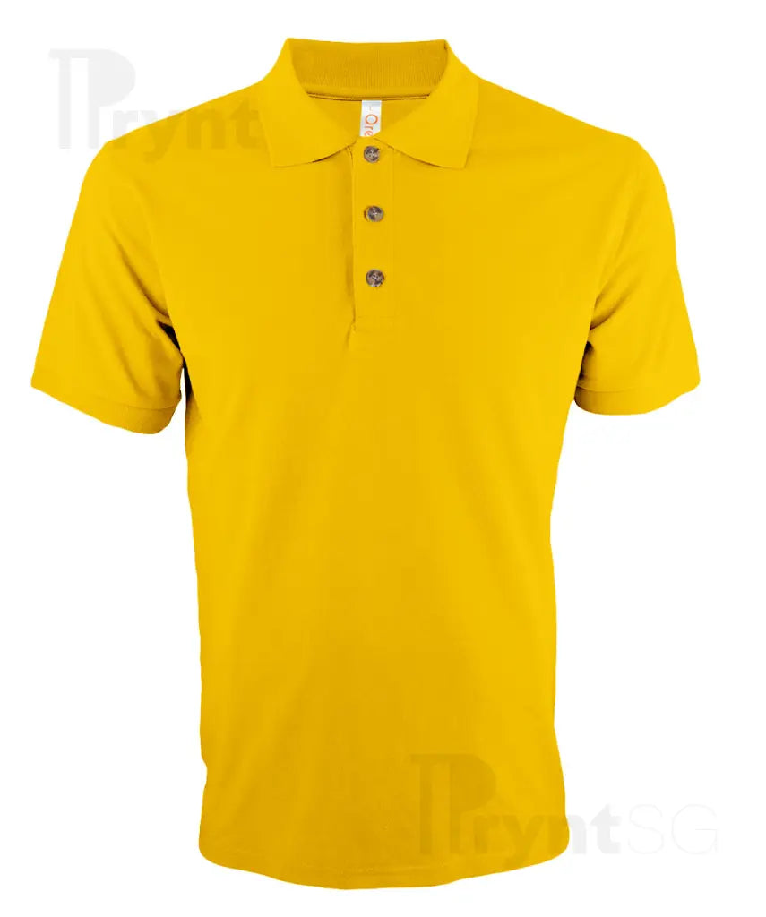 Basic Honeycomb Cotton Polo T-Shirt 220-230gsm (HC01)