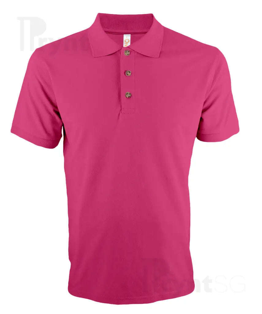 Basic Honeycomb Cotton Polo T-Shirt 220-230gsm (HC01)