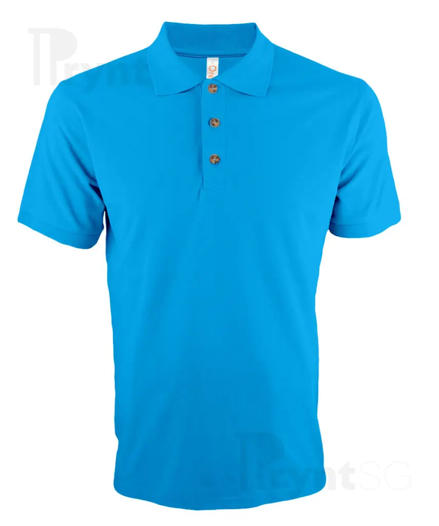 Basic Honeycomb Cotton Polo T-Shirt 220-230gsm (HC01)