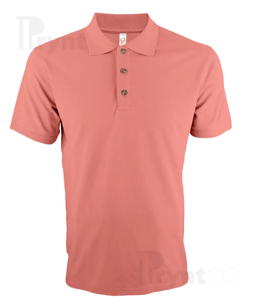 Basic Honeycomb Cotton Polo T-Shirt 220-230gsm (HC01)