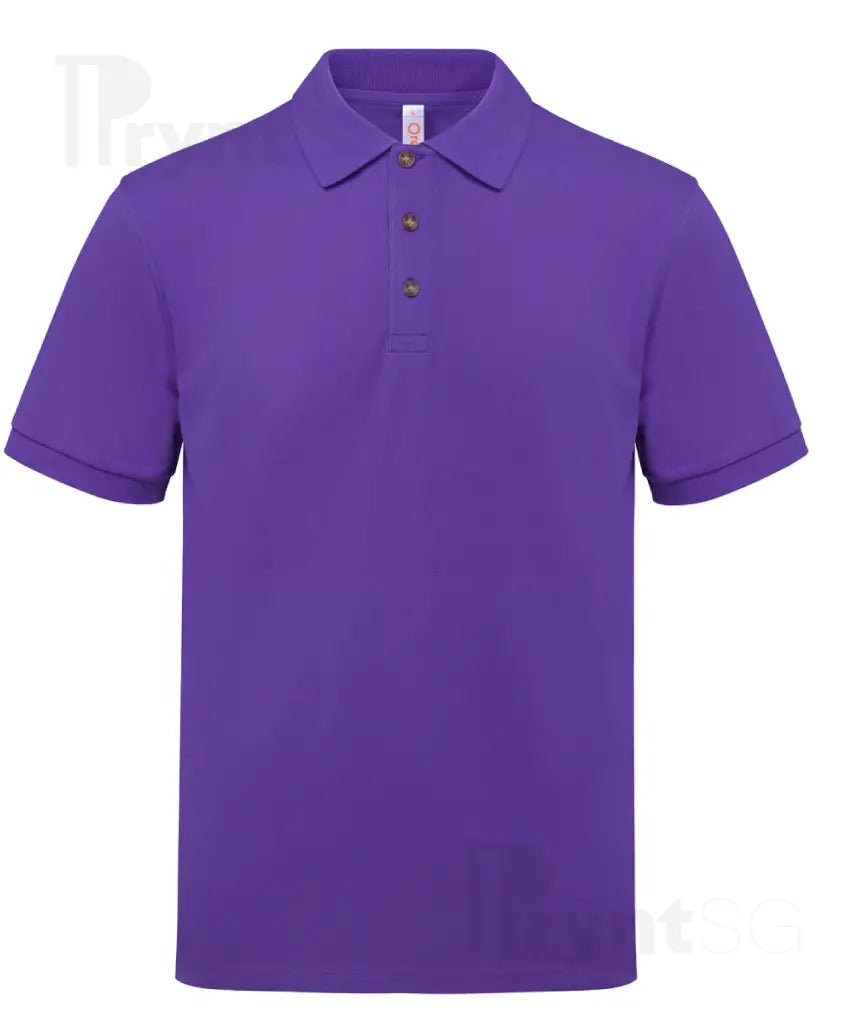 Basic Honeycomb Cotton Polo T-Shirt 220-230gsm (HC01)