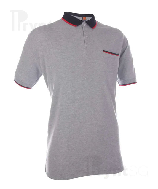 Honeycomb Tipped Collar & Cuff Polo T-Shirt 220-230gsm (HC15)