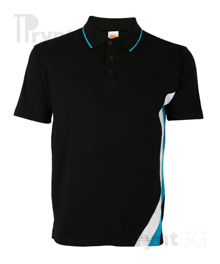 Honeycomb Cut & Sew Polo T-Shirt 220-230gsm (HC27)