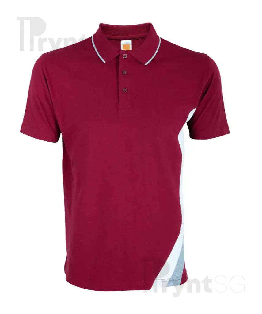 Honeycomb Cut & Sew Polo T-Shirt 220-230gsm (HC27)