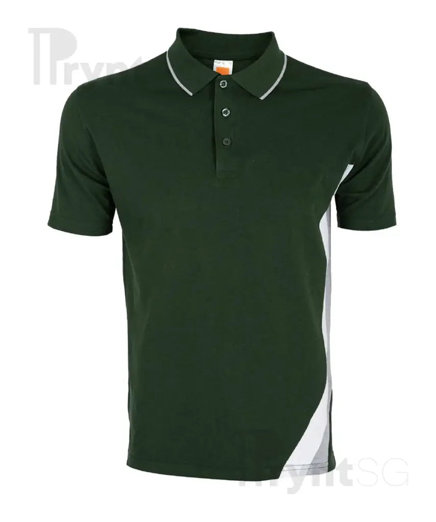 Honeycomb Cut & Sew Polo T-Shirt 220-230gsm (HC27)