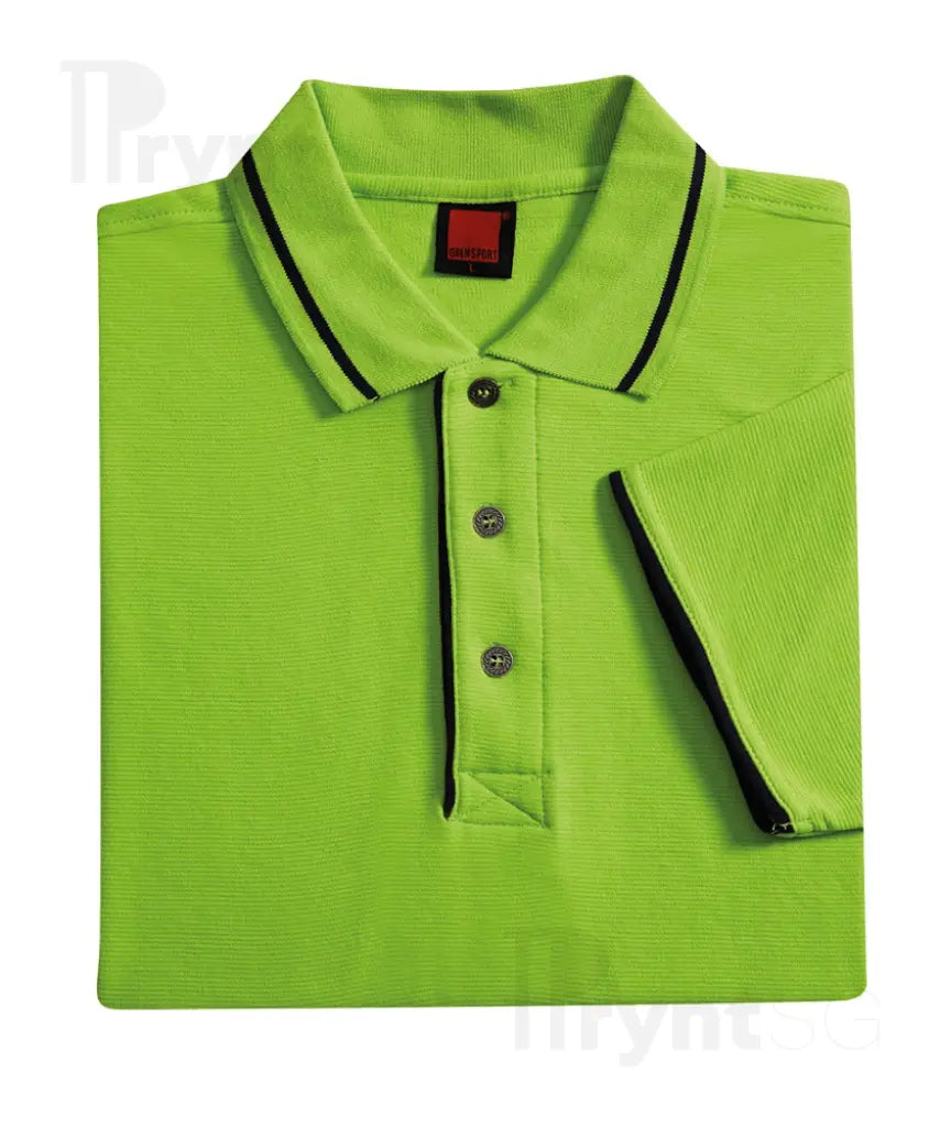 Tipped Polo T-Shirt 215gsm (HZ01)