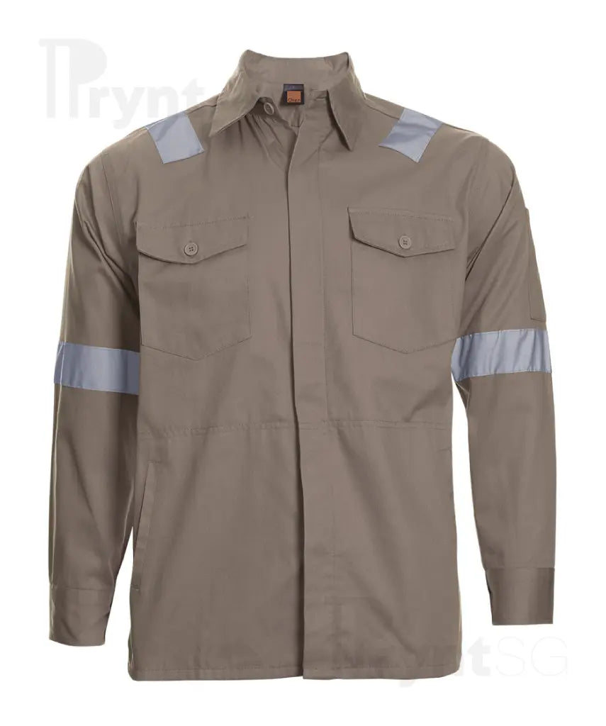 Work Jacket with Reflective Tape 200gsm (JK02)