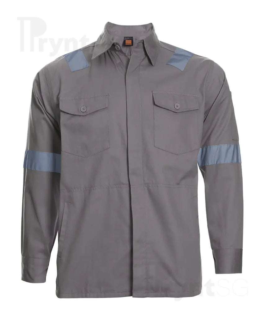 Work Jacket with Reflective Tape 200gsm (JK02)