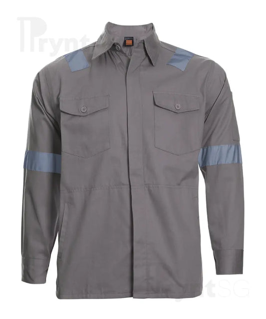 Work Jacket with Reflective Tape 200gsm (JK02)