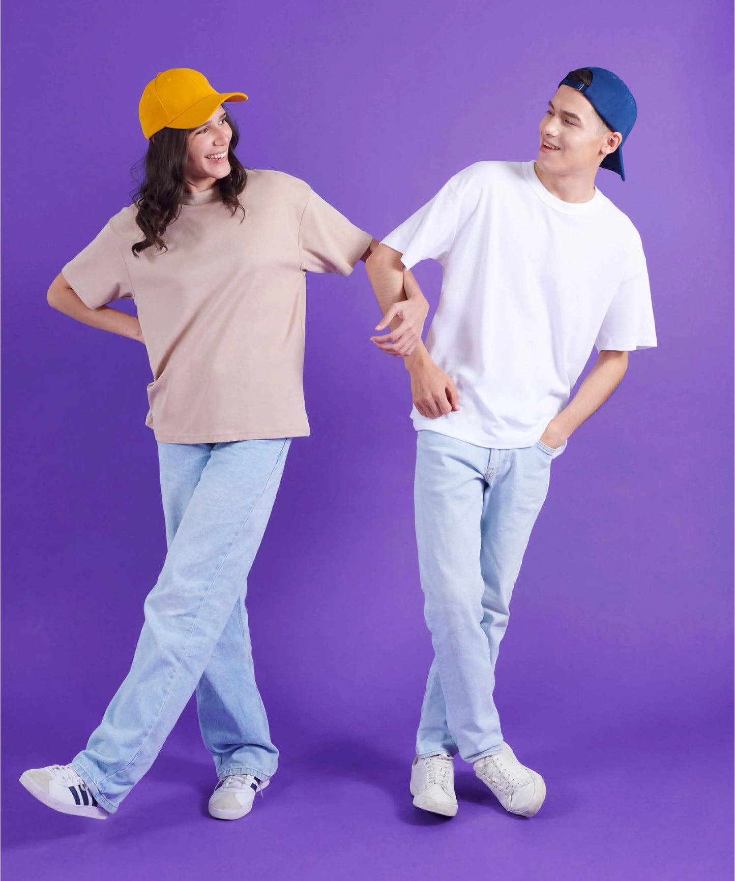 Basic Oversized Crew Neck T-Shirt 210gsm (OT01)