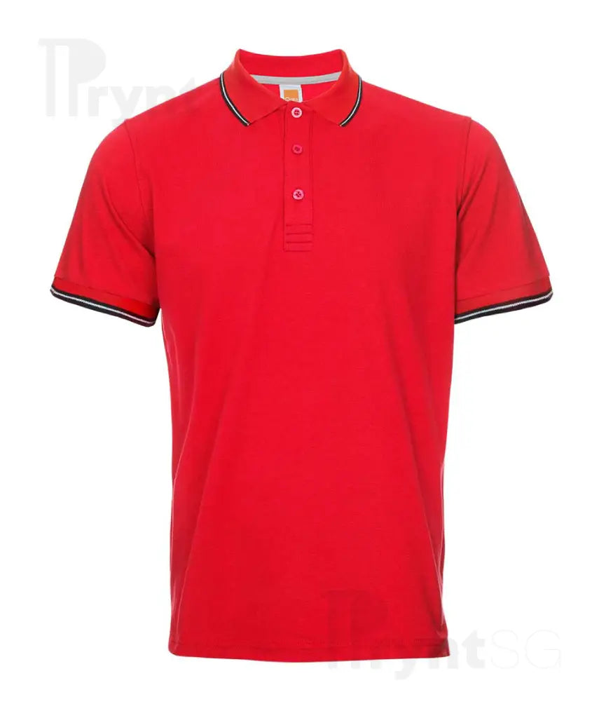 Dri-Fit CVC Tipped Collar & Cuff Polo T-Shirt 200gsm (QD53)