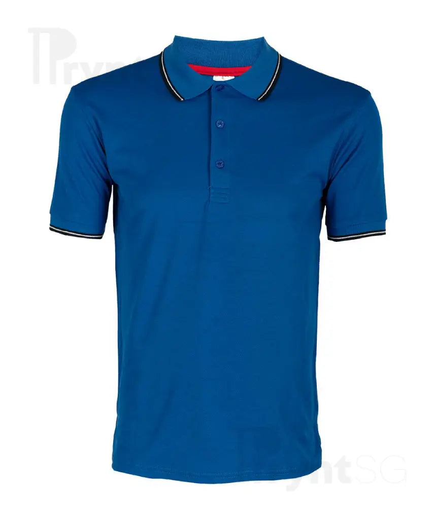 Dri-Fit CVC Tipped Collar & Cuff Polo T-Shirt 200gsm (QD53)