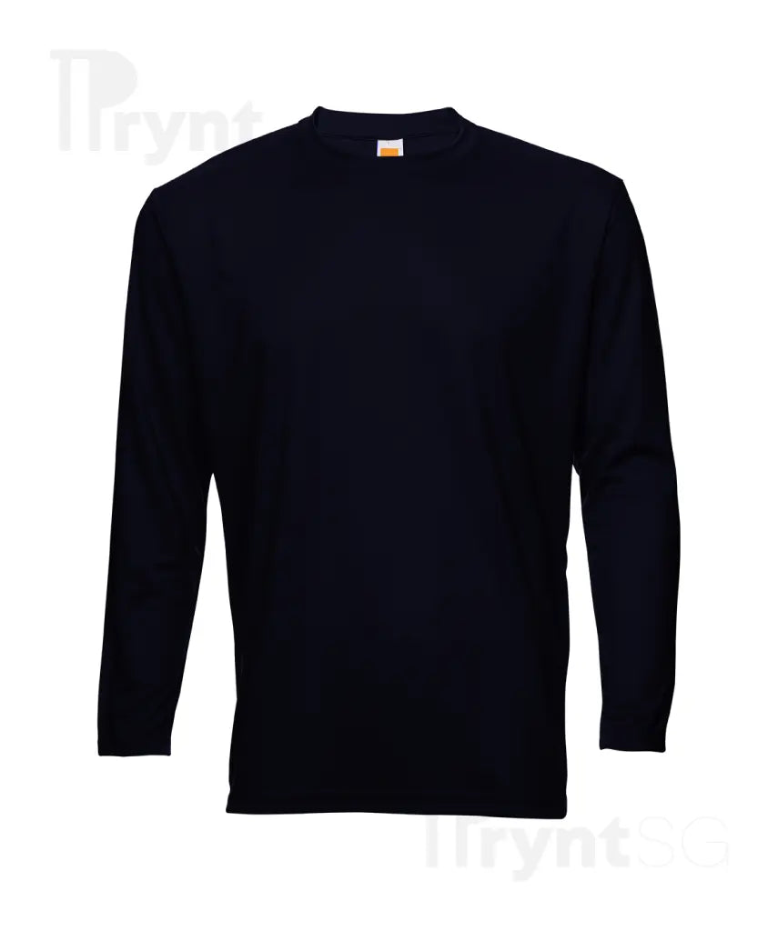 Basic Dri-Fit Microfibre Long Sleeve T-Shirt 160gsm (QD54)