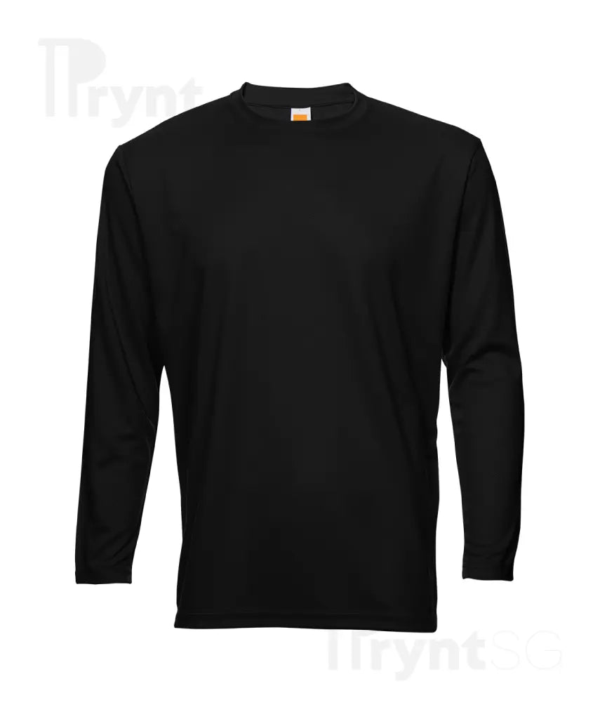 Basic Dri-Fit Microfibre Long Sleeve T-Shirt 160gsm (QD54)