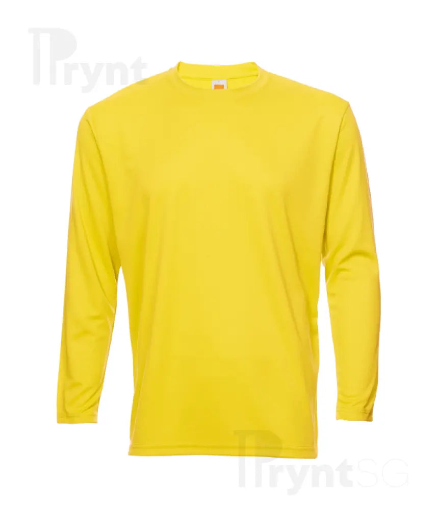 Basic Dri-Fit Microfibre Long Sleeve T-Shirt 160gsm (QD54)