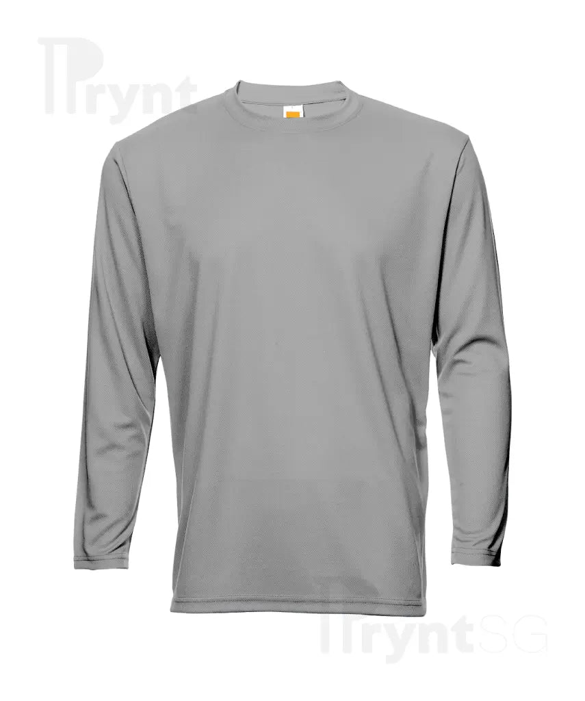 Basic Dri-Fit Microfibre Long Sleeve T-Shirt 160gsm (QD54)