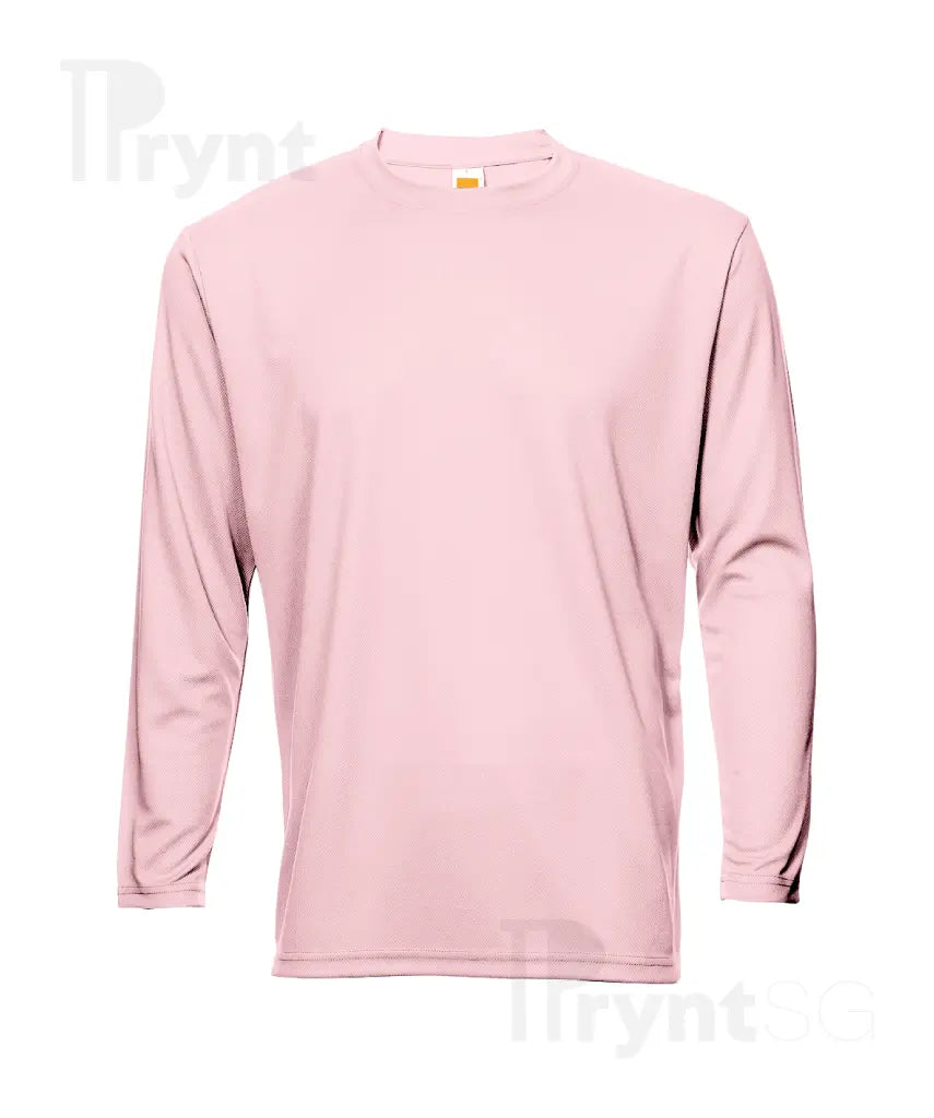 Basic Dri-Fit Microfibre Long Sleeve T-Shirt 160gsm (QD54)