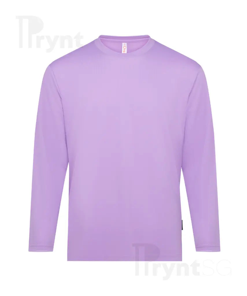 Basic Dri-Fit Microfibre Long Sleeve T-Shirt 160gsm (QD54)