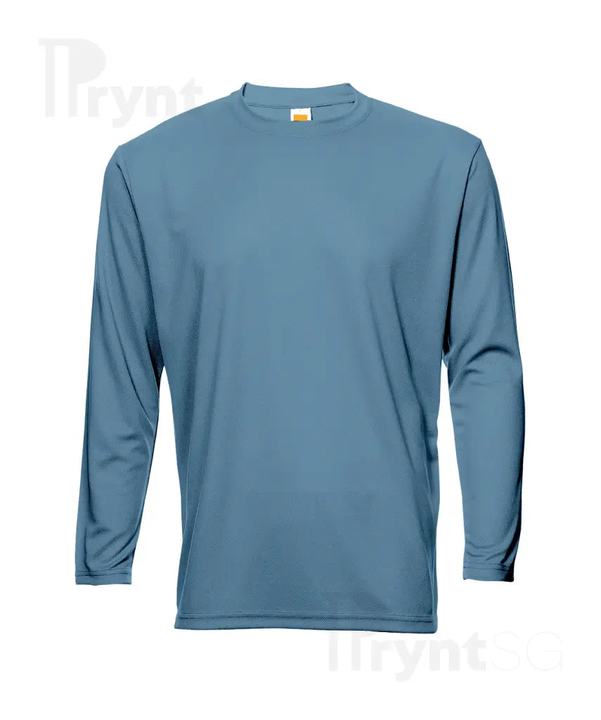 Basic Dri-Fit Microfibre Long Sleeve T-Shirt 160gsm (QD54)