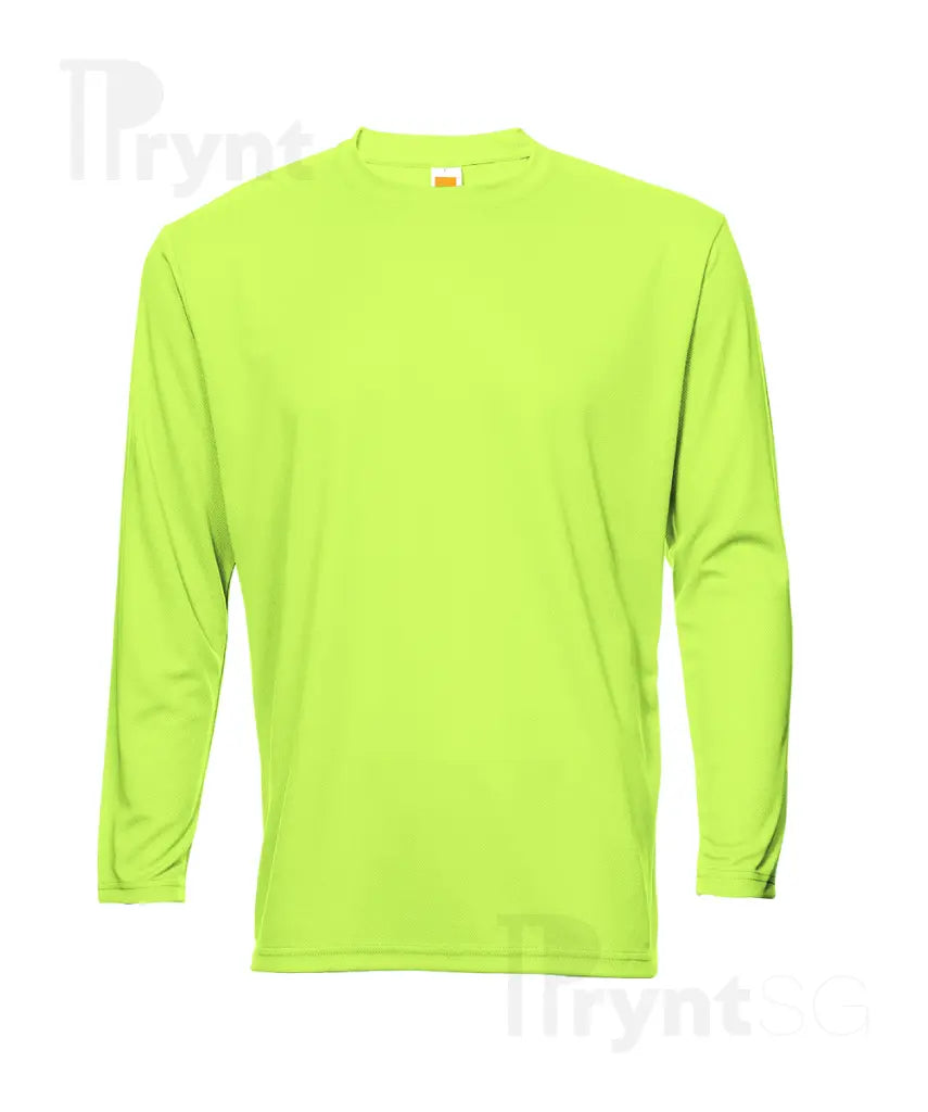 Basic Dri-Fit Microfibre Long Sleeve T-Shirt 160gsm (QD54)