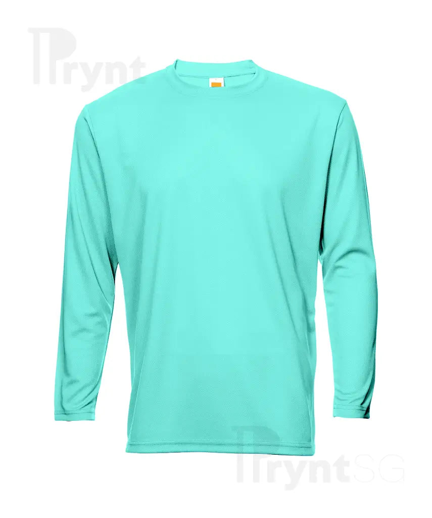 Basic Dri-Fit Microfibre Long Sleeve T-Shirt 160gsm (QD54)