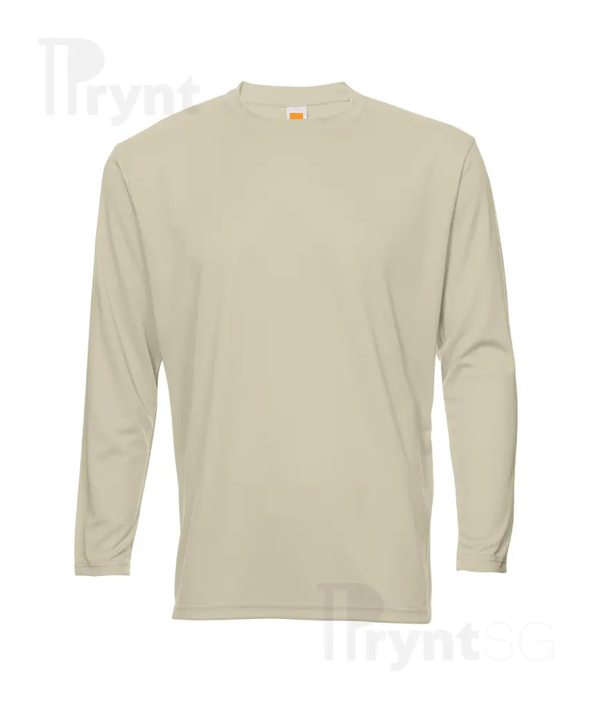 Basic Dri-Fit Microfibre Long Sleeve T-Shirt 160gsm (QD54)
