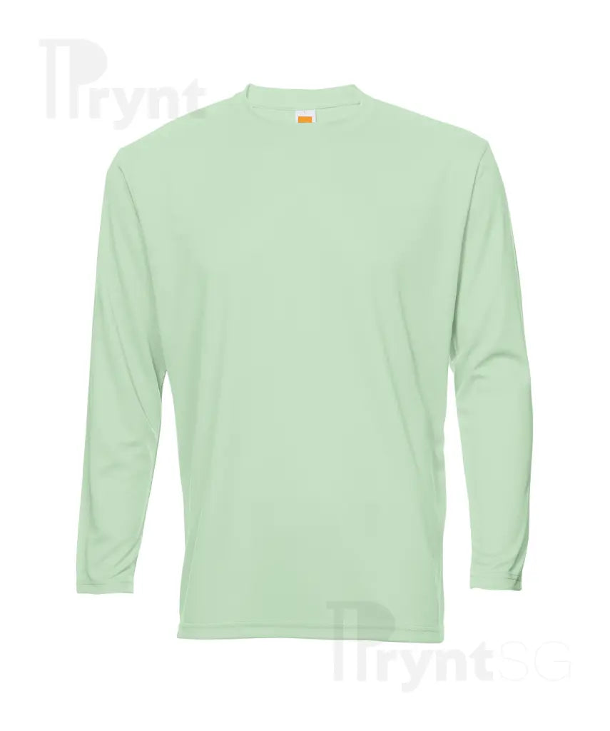 Basic Dri-Fit Microfibre Long Sleeve T-Shirt 160gsm (QD54)