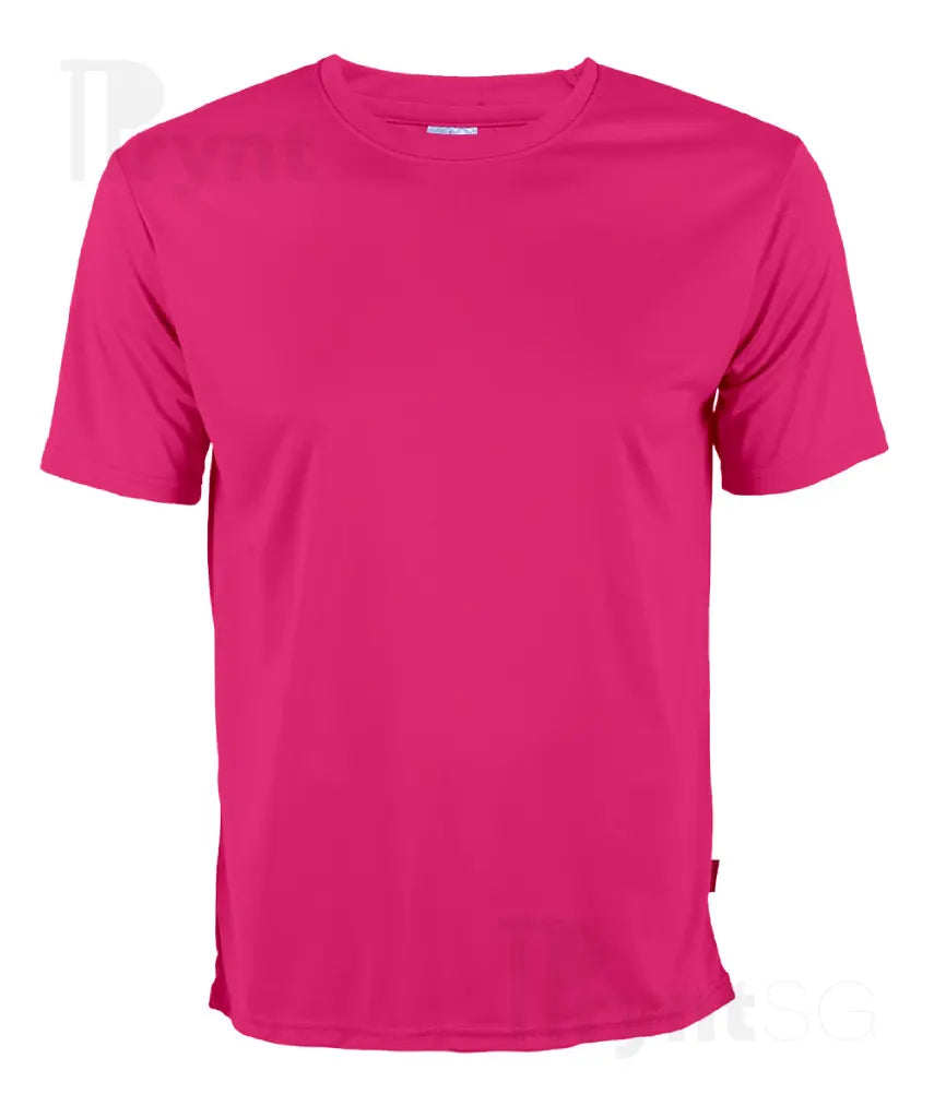 Basic Polyester Interlock Dri-Fit T-Shirt 150gsm (QD56)